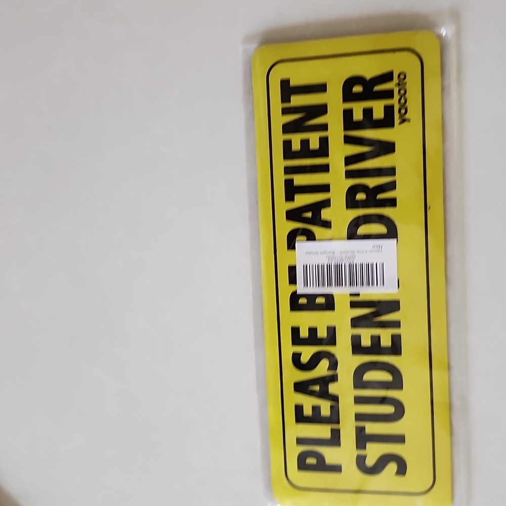 1 pack of 3 signs